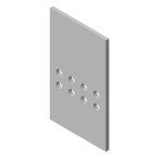 Vermiculitová deska zadní KV 025G 02 